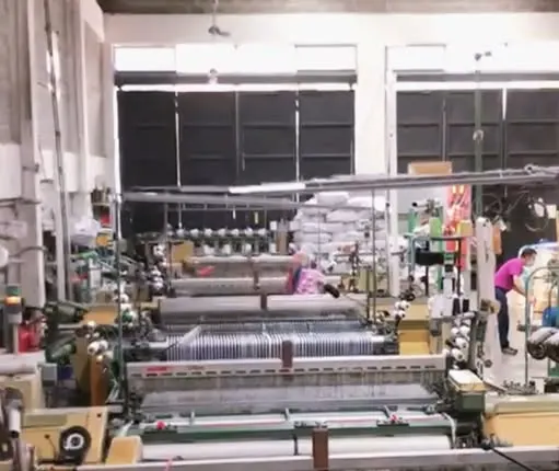 Telares de la planta de BRYCOLTEX en Santa Rosa de Cabal